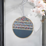 Tambour porte-barrettes Blue Garden