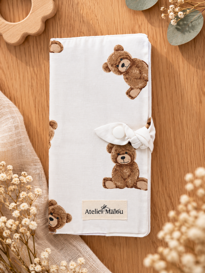 Protège livret de famille Bear