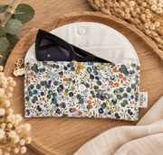 Étui à lunettes matelassé Fleurs des champs