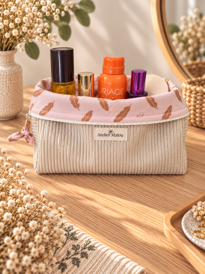 Trousse de toilette L – Plume