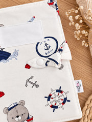 Protège carnet de santé Marin