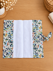 Intérieur du protège carnet de santé Fleurs des Champs