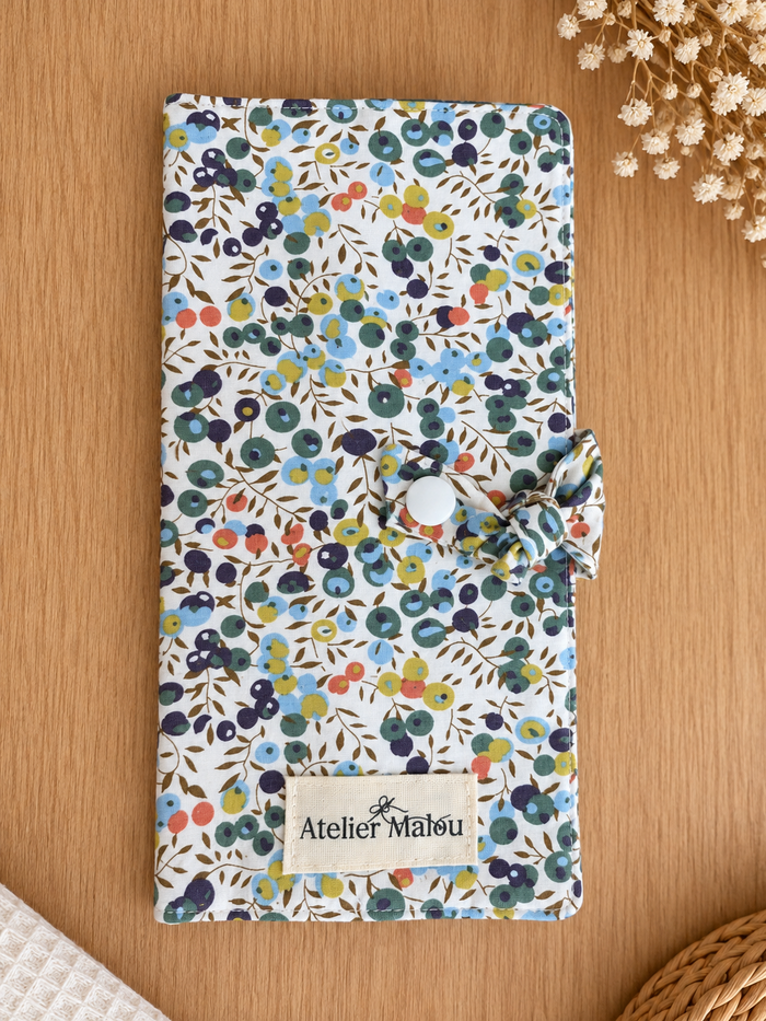Protège carnet de santé Fleurs des Champs