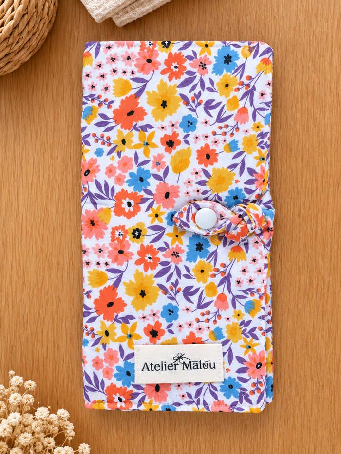 Protège carnet de santé Jardin d'Été
