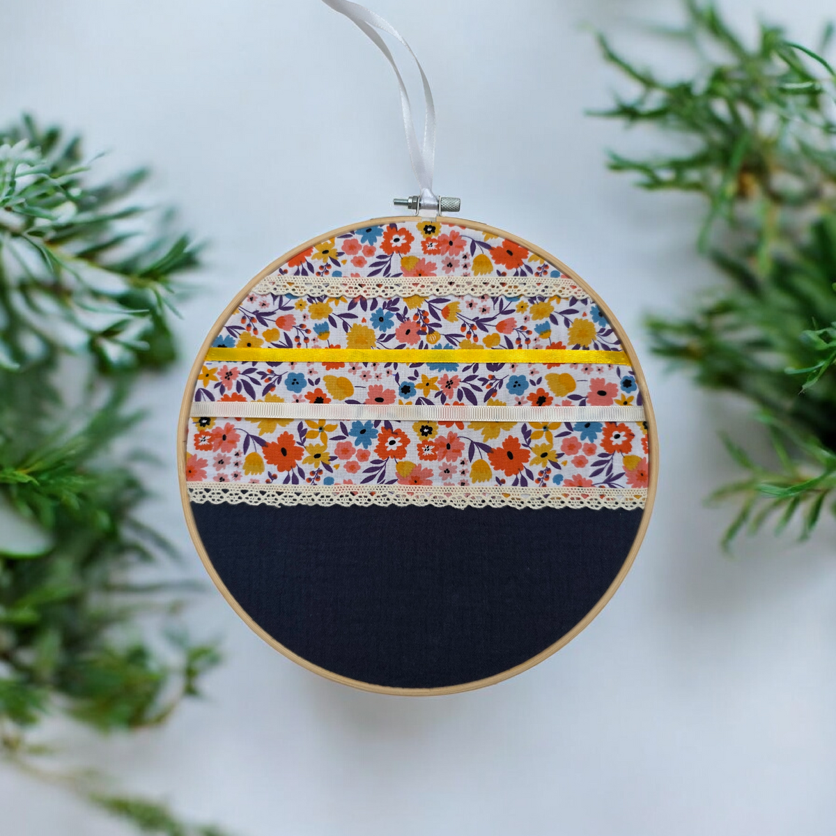 Tambour porte-barrettes Jardin d’Été – Atelier Malou 284
