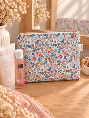 Trousse de toilette Côme taille L motif train